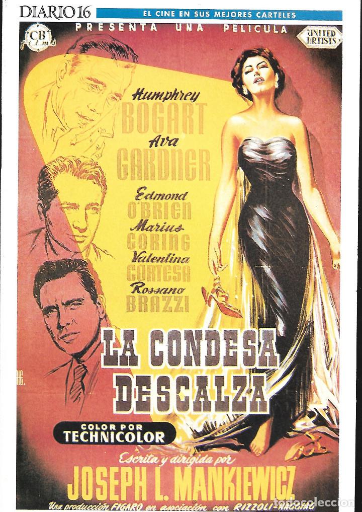 Cinema: CARTEL 30 x 20 cm EL CINE EN SUS MEJORES CARTELES. DIARIO 16