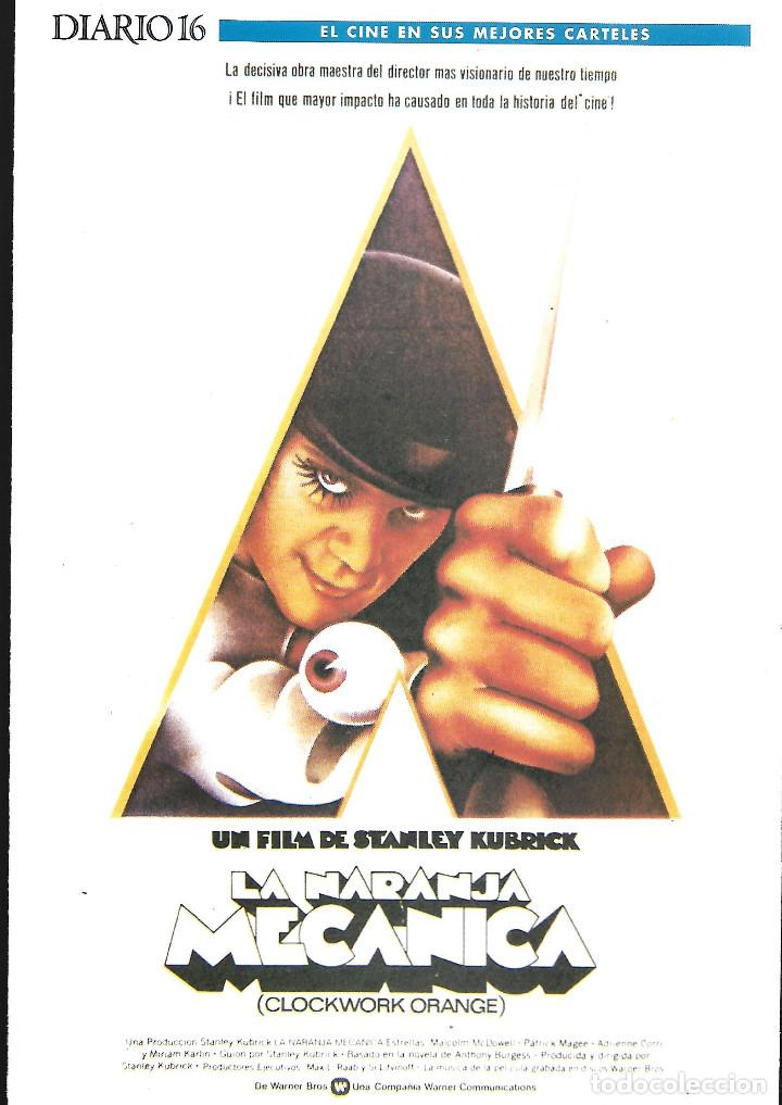 Cinema: CARTEL 30 x 20 cm EL CINE EN SUS MEJORES CARTELES. DIARIO 16