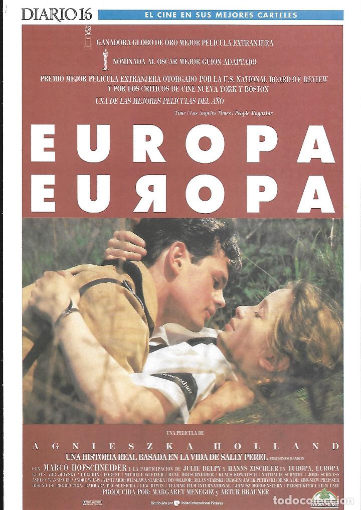 Cinema: CARTEL 30 x 20 cm EL CINE EN SUS MEJORES CARTELES. DIARIO 16