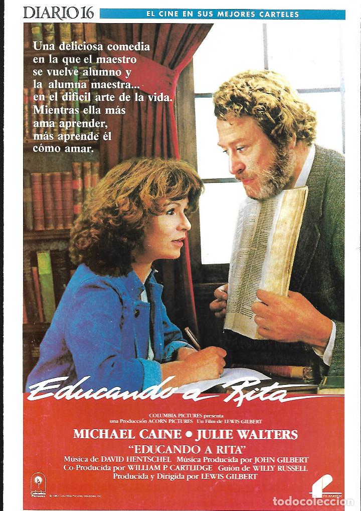 Cinema: CARTEL 30 x 20 cm EL CINE EN SUS MEJORES CARTELES. DIARIO 16