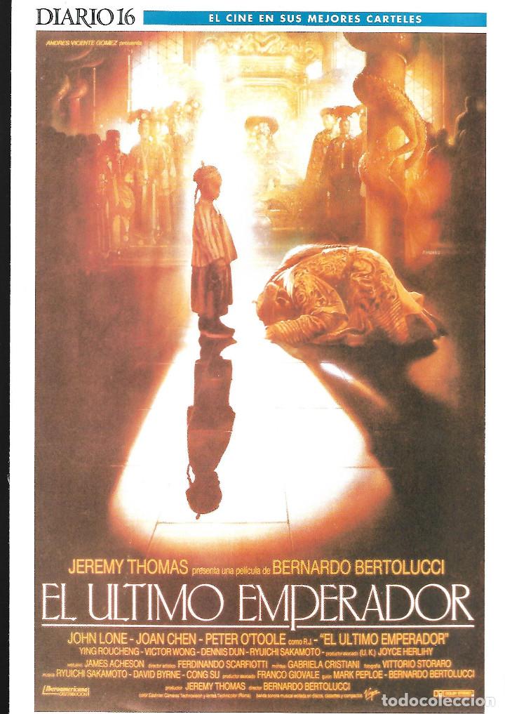 Cinema: CARTEL 30 x 20 cm EL CINE EN SUS MEJORES CARTELES. DIARIO 16