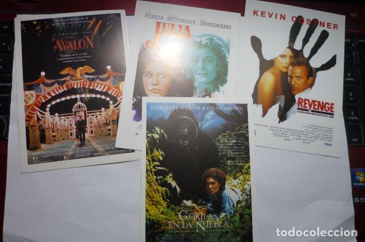 Kino: lote programas modernos a imprenta peliculas de los 8o---