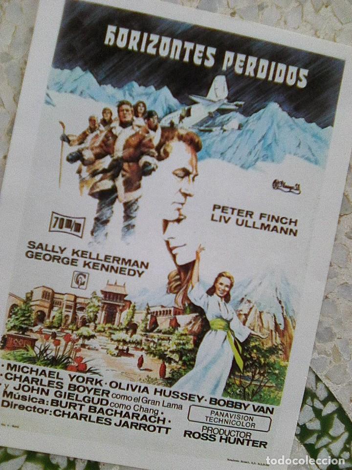 Cinema: horizontes perdidos .. de Ross Hunter - guia de mano caratula creemos repro -