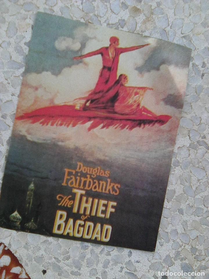Cinema: El ladr&oacute;n de bagdad.. da Raoult Walsh  - guia de mano caratula recorte de revista 80&acute;s-