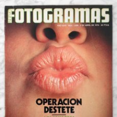 Cine: FOTOGRAMAS - Nº 1434 - 1976 CHARLES BRONSON, OSCARS, MAE WEST, PAQUITA RICO, JUAN PEDRO DEL ROSARIO. Lote 111493803