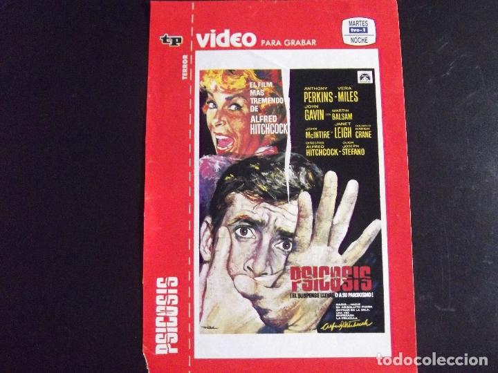 Cine: CINE-CARATULAS-V40-TELEPROGRAMA-TP-PSICOSIS - Foto 1