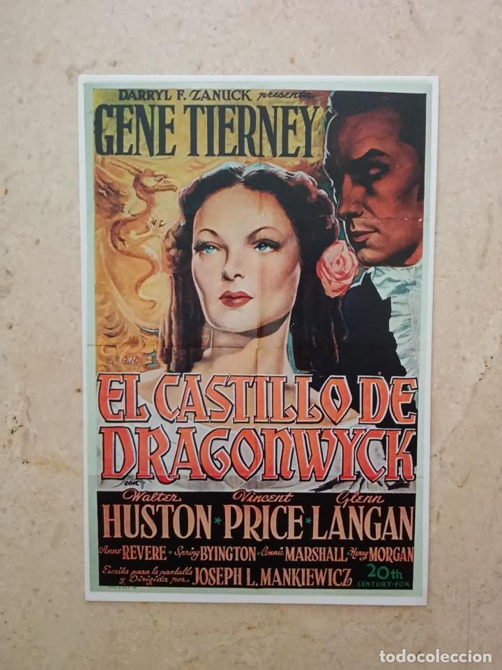Cinema: REPRODUCCION PAPEL - El castillo de Dragonwyck - GENE TIERNEY - ALBUM