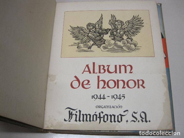 Cinema: Album de Honor 1944-1945. Film&oacute;fono S.A. Reproducci&oacute;n de 14 Carteles de Pel&iacute;culas.