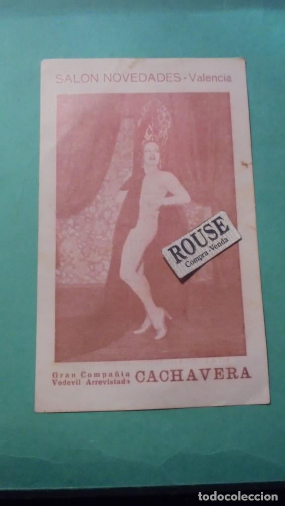Cinema: TEATRO / VARIEDADES VODEVILL / EROTISMO - VALENCIA , SALON NOVEDADES VALENCIA 1936, GRAN COMPA&Ntilde;IA