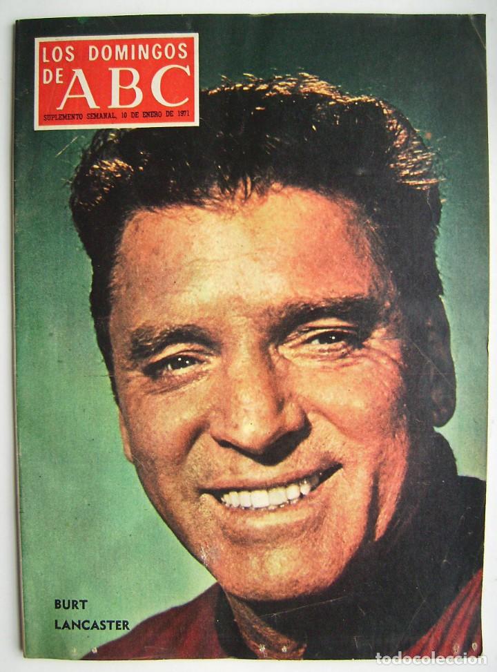 Cine: BURT LANCASTER. SUPLEMENTO DE ABC. 1971. - Foto 1