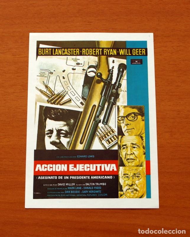 Cinema: Acci&oacute;n Ejecutiva - Burt Lancaster, Robert Ryan, Will Geer