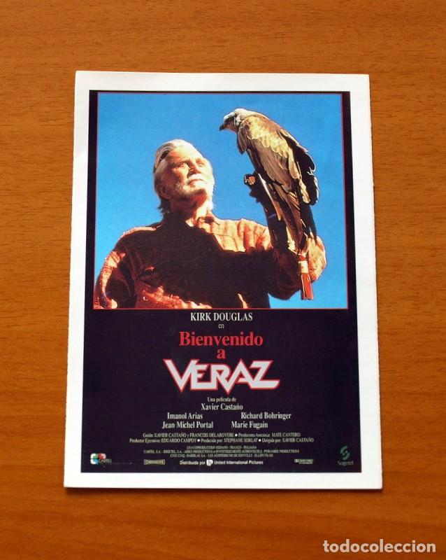 Cinema: Bienvenido a Veraz - A&ntilde;o 1991 - Kirk Douglas, Imanol Arias, Jean Michel Portal, Richard Bohringer