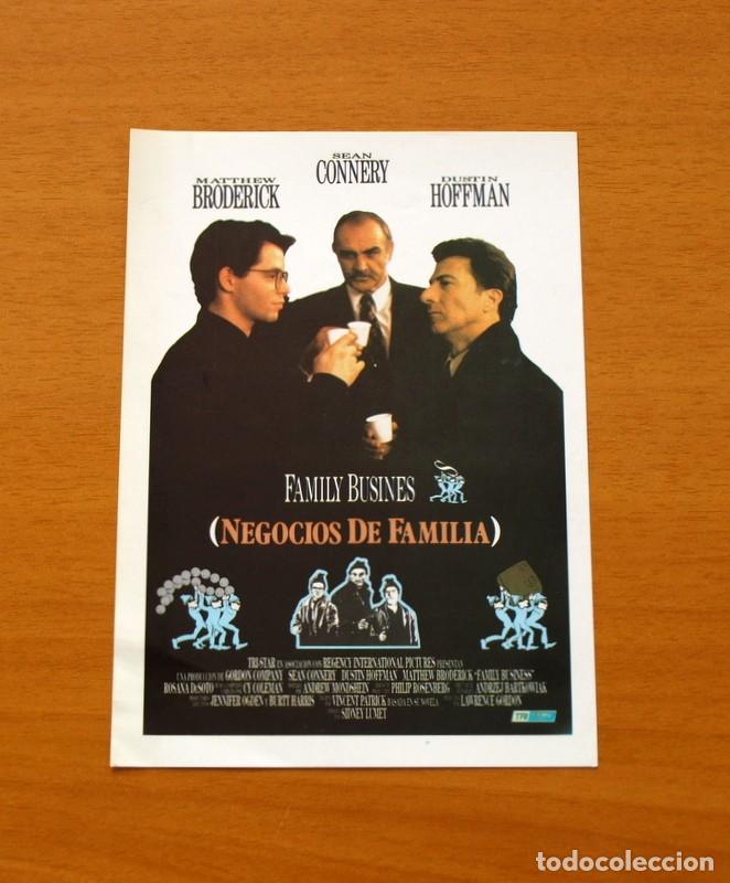 Cinema: Negocios de Familia - A&ntilde;o 1989 - Matthew Broderick, Sean Connery, Dustin Hoffman