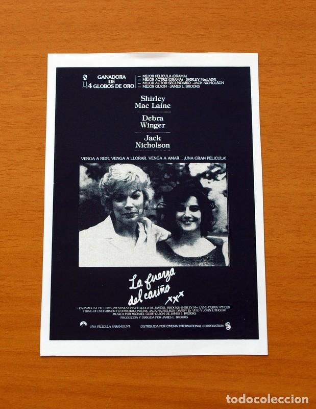 Cinema: La fuerza del cari&ntilde;o xxx - A&ntilde;o 1983 - Shirley Mac Laine, Debra Winger, Jack Nicholson