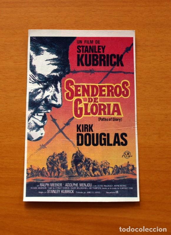 Cinema: Senderos de Gloria - A&ntilde;o 1957 - Kirk Douglas,  George MacReady,  Adolphe Menjou,  Ralph Meeker