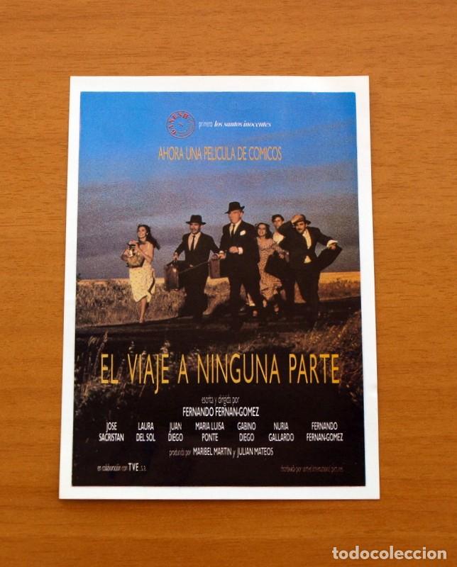 Cinema: El viaje a ninguna parte -A&ntilde;o 1986 -Jos&eacute; Sacristan, Laura del Sol, Fernando Fernan G&oacute;mez, Juan Diego
