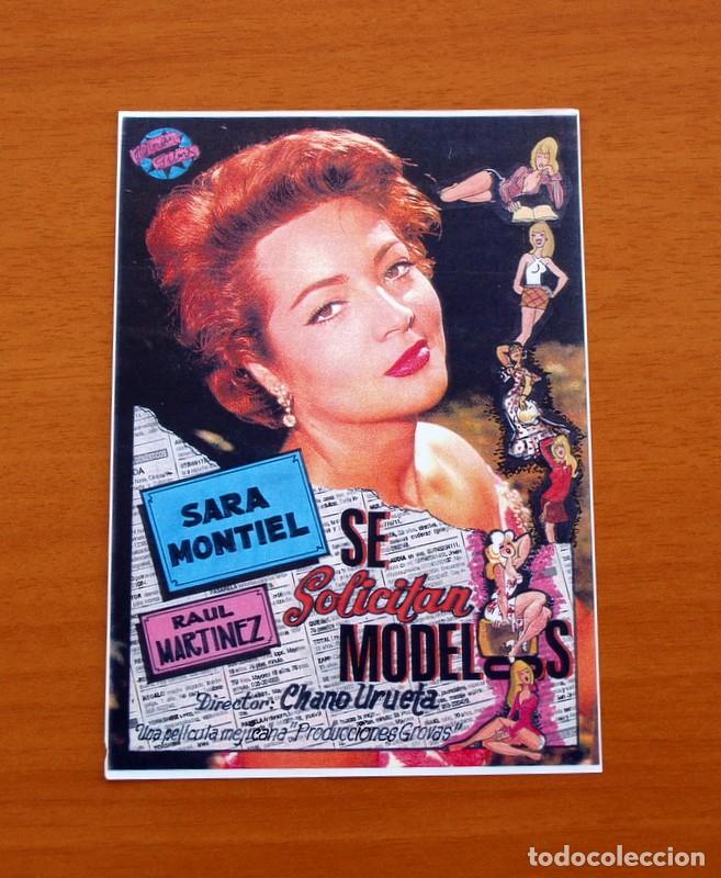 Cinema: Se solicitan Modelos - A&ntilde;o 1954 -  Sara Montiel, Ra&uacute;l Mart&iacute;nez, Chula Prieto