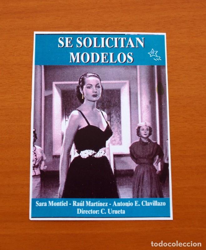 Cinema: Se solicitan Modelos - A&ntilde;o 1954 - Sara Montiel, Ra&uacute;l Mart&iacute;nez, Antonio E. Clavillazo