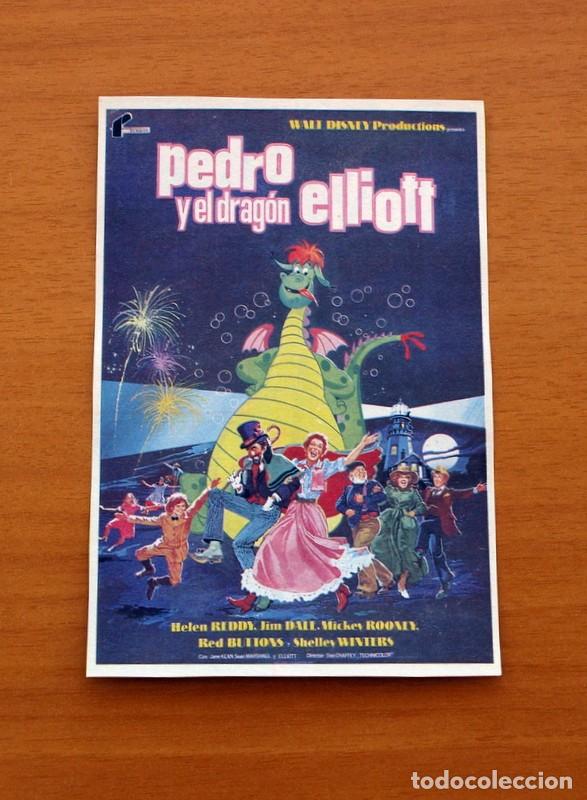 Cinema: Pedro y el Drag&oacute;n Elliott, Walt Disney - A&ntilde;o 1977 - Helen Reddy, Mickey Rooney, Sean Marshall
