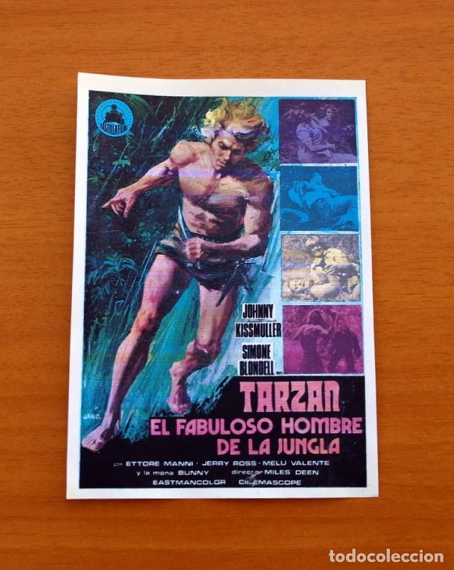 Cinema: Tarz&aacute;n el fabuloso hombre de la Jungla - A&ntilde;o 1972 - Johnny Kissmuller, Simone Blondell