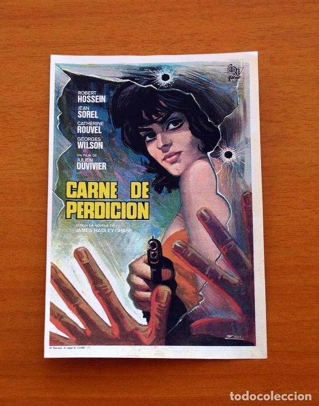 Cinema: Carne de Perdici&oacute;n - A&ntilde;o 1963 - Robert Hossein, Jean Sorel, Catherine Rouvel, Georges Wilson