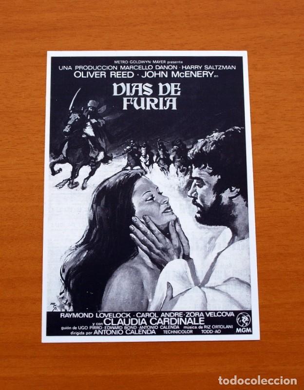 Cinema: D&iacute;as de Furia - A&ntilde;o 1973 - Oliver Reed, Claudia Cardinale, John McEnery