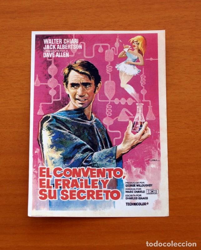Cinema: El Convento, el Fraile y su secreto - A&ntilde;o 1970 - Walter Chiari, Jack Albertson, Rowena Wallace