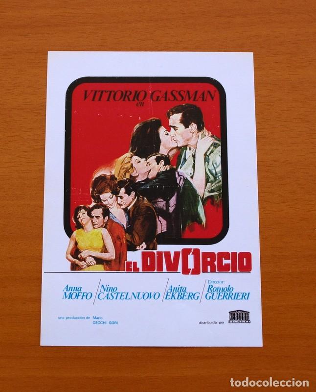 Cinema: El divorcio - A&ntilde;o 1970 - Vittorio Gassman, Anna Moffo, Nino Castelnuovo, Anita Ekberg