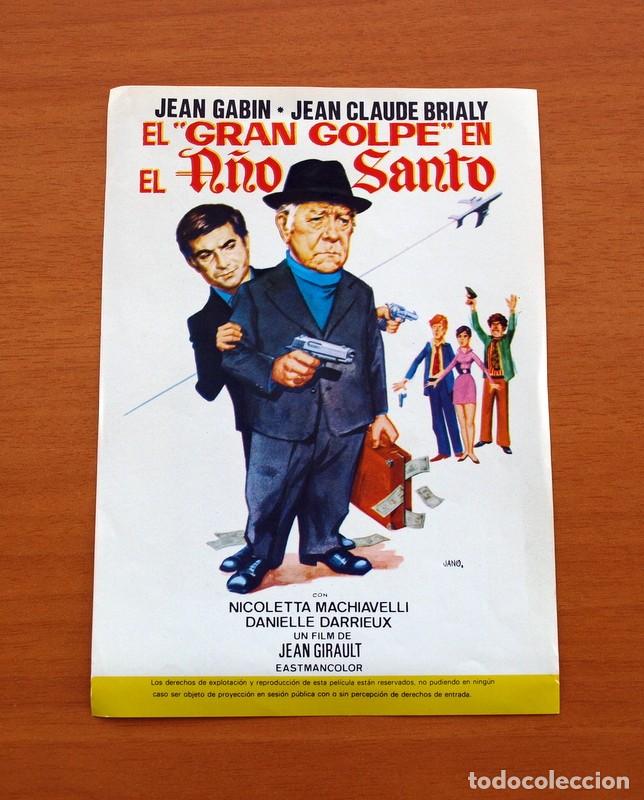 Cinema: El gran golpe en el a&ntilde;o Santo - A&ntilde;o 1976 - Jean Gabin, Jean-Claude Brialy, Danielle Darrieux