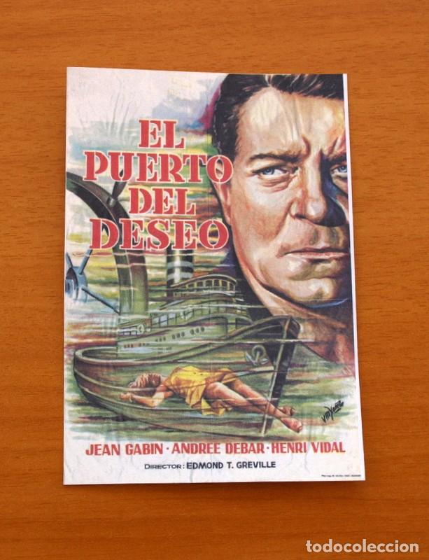Cinema: El Puerto del deseo - A&ntilde;o 1955 - Jean Gabin, Andr&eacute;e Debar, Henri Vidal, Edith Georges
