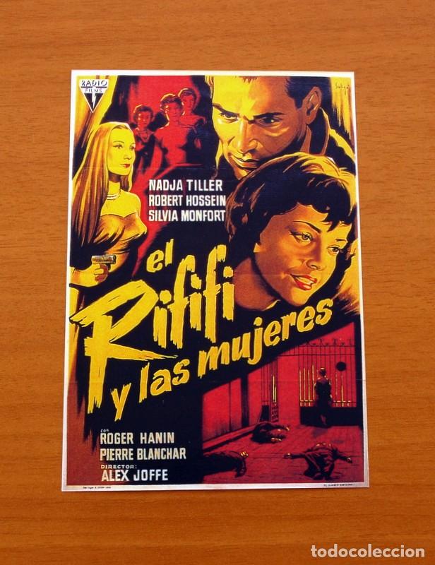 Cinema: El Rififfi y las mujeres - A&ntilde;o 1959 - Nadja Tiller, Robert Hossein, Silvia Monfort, Roger Hanin