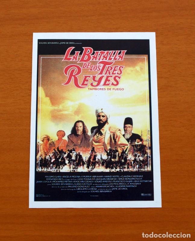 Cinema: La Batalla de los tres Reyes -A&ntilde;o 1990-Massimo Ghini, Claudia Cardinale, Ugo Tognazzi, Fernando Rey