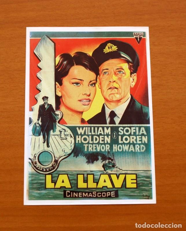 Cine: La llave - A&ntilde;o 1958 - William Holden, Sofia Loren, Trevor Howard, Oskar Homolka