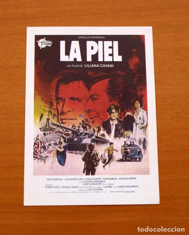 Cinema: La Piel - A&ntilde;o 1981 - Marcello Mastroianni, Claudia Cardinale, Burt Lancaster, Ken Marshall
