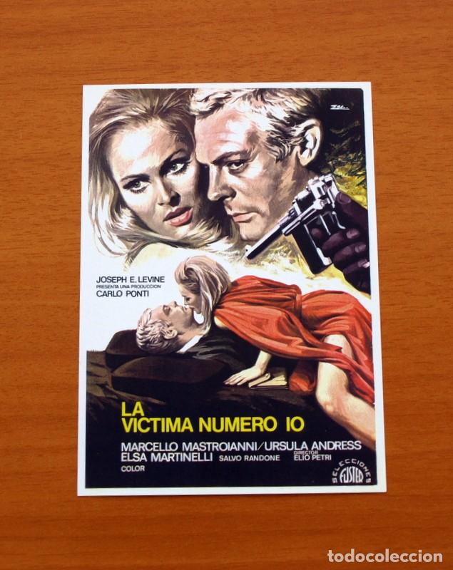 Cinema: La victima n&uacute;mero 10 - A&ntilde;o 1965 - Marcello Mastroianni, Ursula Andress, Elsa Martinelli