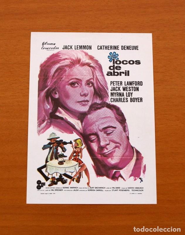 Cinema: Locos de Abril - A&ntilde;o 1969 - Jack Lemmon, Catherine Deneuve, Peter Lawford, Charles Boyer
