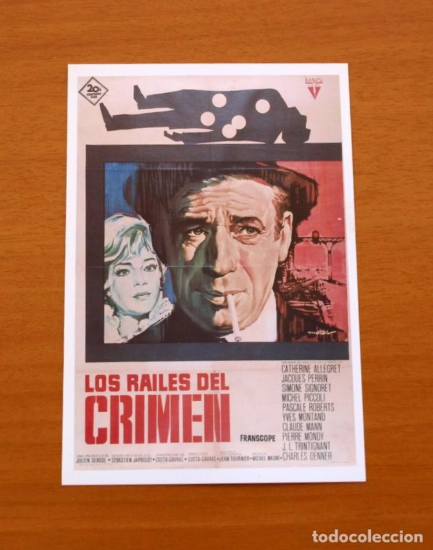 Cinema: Los Railes del crimen -A&ntilde;o 1965 -Catherine All&eacute;gret, Jacques Perrin, Simone Signoret, Michel Piccoli