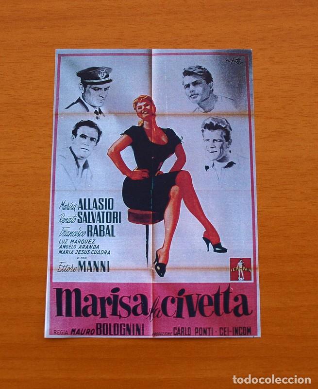 Cinema: Marisa la civetta - A&ntilde;o 1957 - Marisa Allasio, Renato Salvatori, Francisco Rabal, Luz M&aacute;rquez
