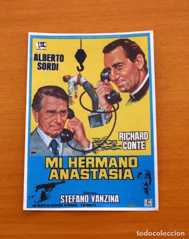 Cinema: Mi Hermano Anastasia - A&ntilde;o 1973 - Alberto Sordi, Richard Conte, Luciano Pigozzi