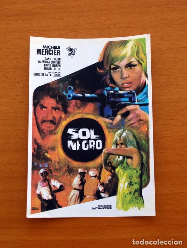 Cinema: Sol Negro - A&ntilde;o 1966 -Mich&egrave;le Mercier, Daniel G&eacute;lin, Valentina Cortese, Denise Vernac, David O'Brien