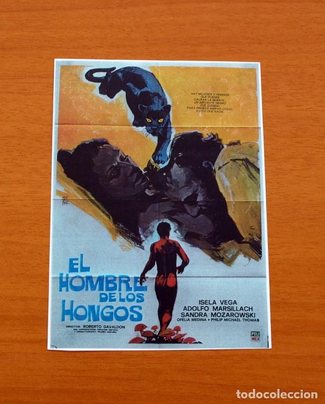 Cinema: El hombre de los Hongos - A&ntilde;o 1976 - Adolfo Marsillach, Isela Vega, Sandra Mozarowsky