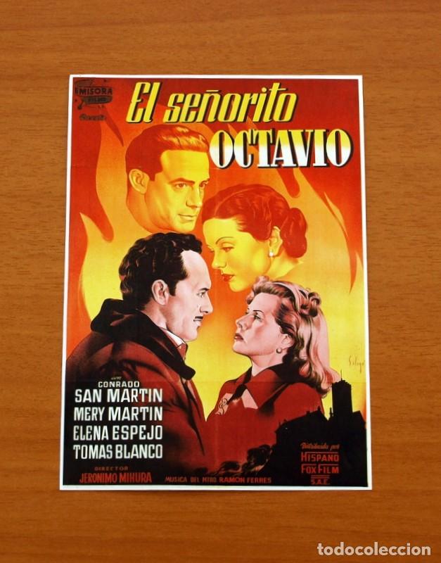 Cinema: El se&ntilde;orito Octavio - A&ntilde;o 1950 - Conrado San Mart&iacute;n, Mery Mart&iacute;n, Elena Espejo, Tomas Blanco
