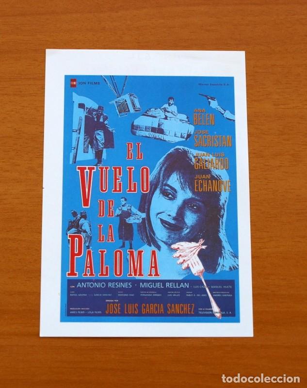 Cine: El vuelo de la paloma - A&ntilde;o 1989 - Ana Bel&eacute;n, Jos&eacute; Sacrist&aacute;n, Juan Luis Galiardo, Antonio Resines