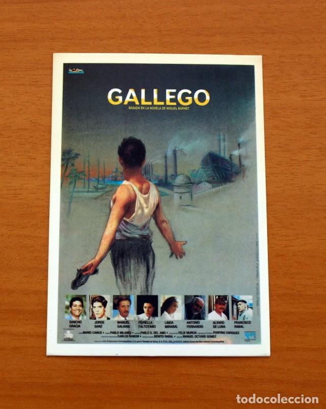 Cinema: Gallego - A&ntilde;o 1988 - Sancho Gracia, Jorge Sanz, Francisco Rabal, Manuel Galiana