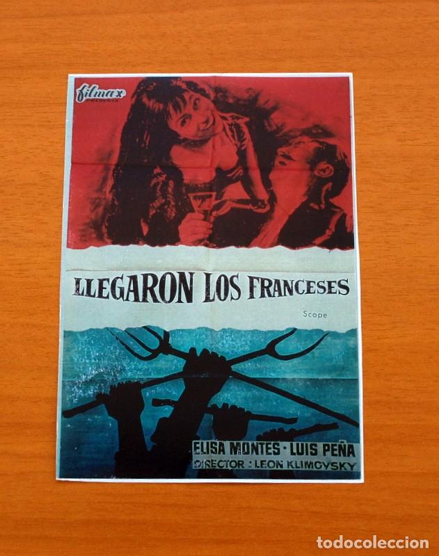 Kino: LLegar&oacute;n los Franceses - A&ntilde;o 1959 - Elisa Mont&eacute;s, Luis Pe&ntilde;a, Ismael Merlo, Valeriano Andr&eacute;s