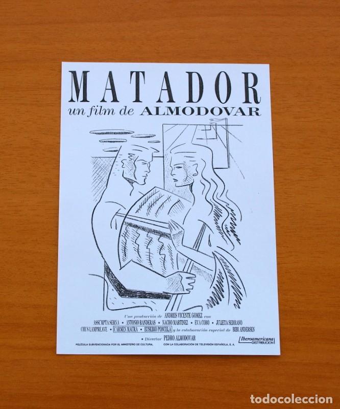 Cinema: Matador - A&ntilde;o 1986 - Assumpta Serna, Antonio Banderas, Nacho Mart&iacute;nez, Eva Cobo