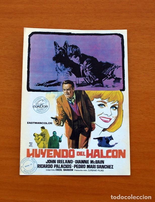 Cinema: Huyendo del Halc&oacute;n - A&ntilde;o 1966 - John Ireland, Diane McBain, Ricardo Palacios, Pedro Mari S&aacute;nchez