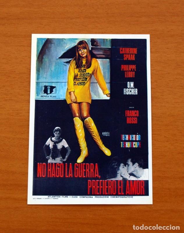 Cinema: No hago la guerra, prefiero el amor-A&ntilde;o 1966-Catherine Spaak, Philippe Leroy, Jos&eacute; Calvo, OW Fischer