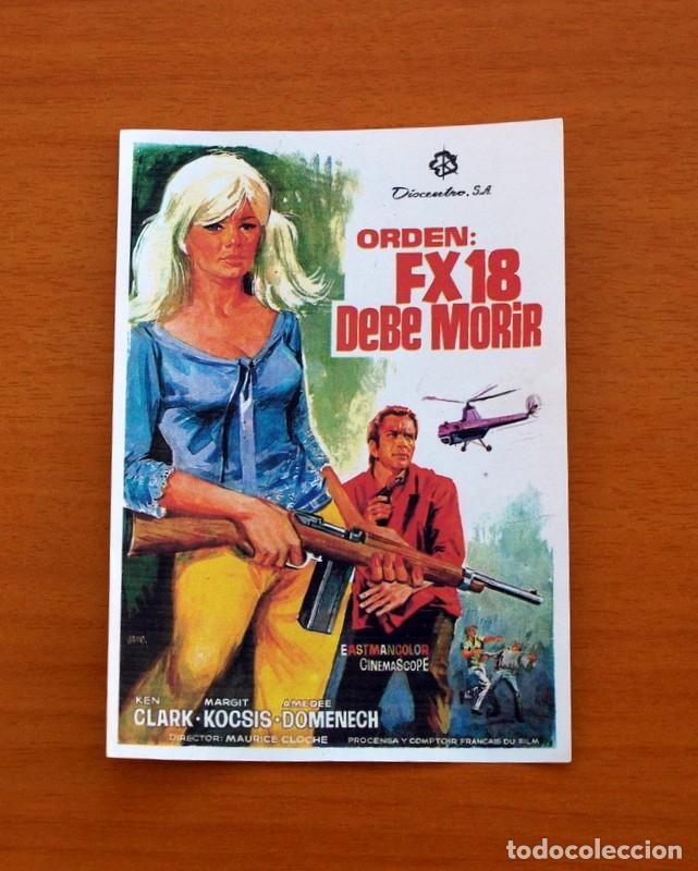 Cinema: Orden: FX 18 debe morir - A&ntilde;o 1964 - Ken Clark, Margit Kocsis, Am&eacute;d&eacute;e Dom&eacute;nech