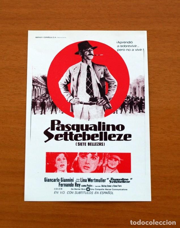 Cinema: Pasqualino Settebelleze, Siete Bellezas - A&ntilde;o 1975 -Giancarlo Giannini, Fernando Rey, Shirley Stoler